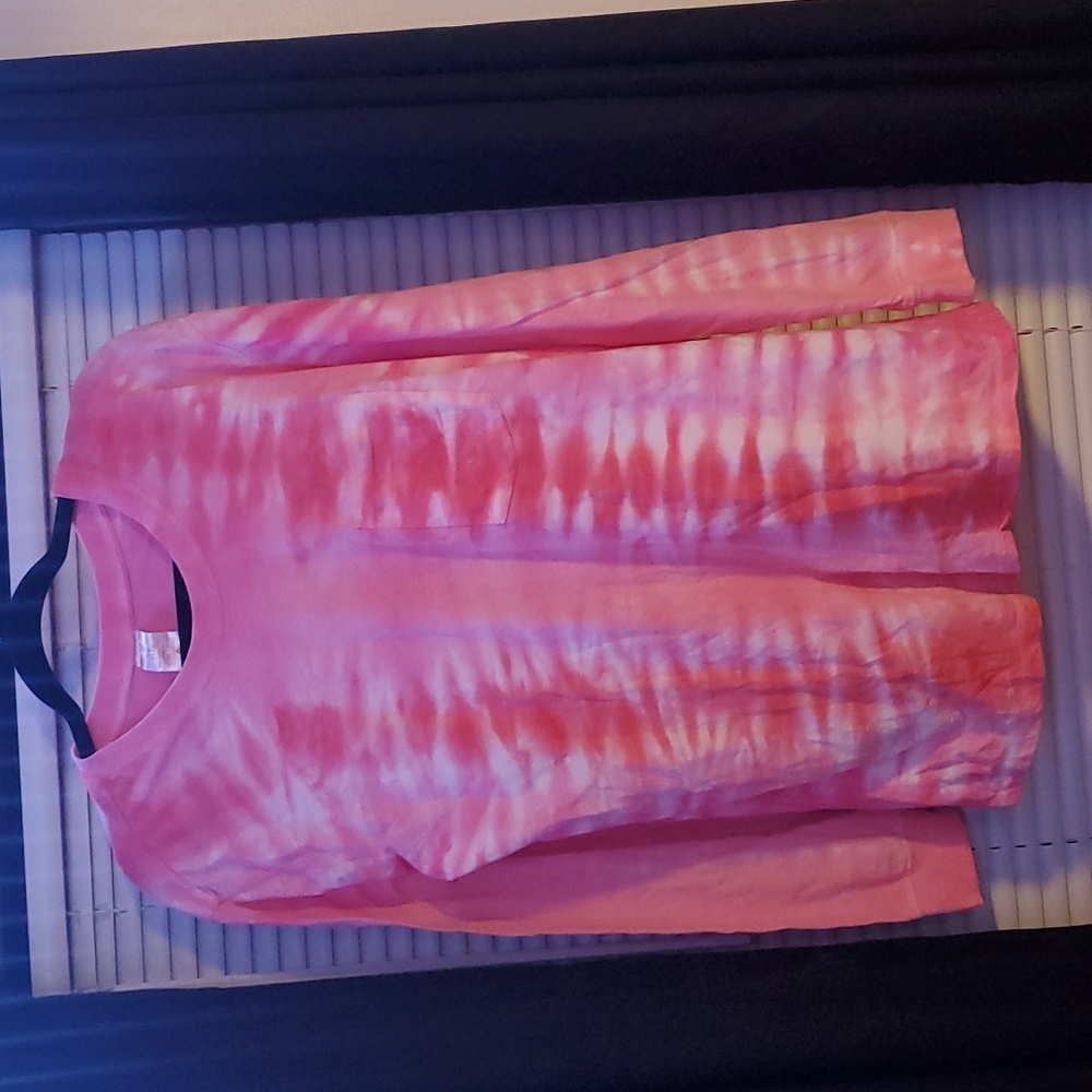 Pink Tie Dye Shirt